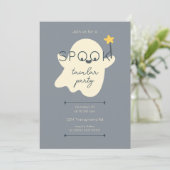 invitation à la partie fantôme de l'halloween (Debout devant)