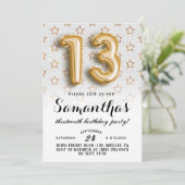 Invitation à la Parties scintillant Star 13th Birt (Debout devant)