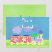 Invitation à la peau de bébé (Devant / Derrière)