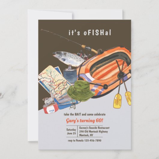 Invitation à la pêche (Devant)