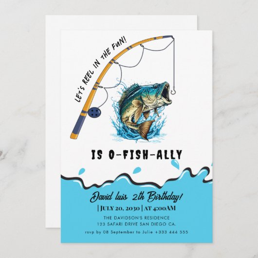 invitation à la pêche (Devant / Derrière)