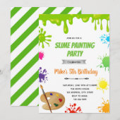 Invitation à la peinture fine et artistique (Devant / Derrière)