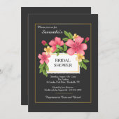 Invitation à la perfection florale (Devant / Derrière)