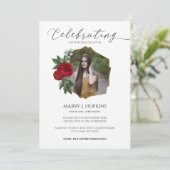 Invitation à la photo de Red Blossom (Debout devant)