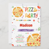 Invitation à la pizza (Devant)