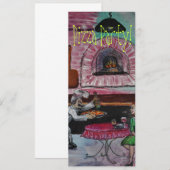 invitation à la pizza (Devant / Derrière)