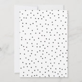 Invitation à la pizza et au Baby shower de la bièr (Dos)