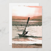 INVITATION À LA PLANCHE À VOILE (Devant / Derrière)