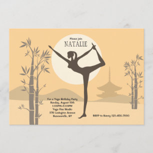 Invitation à la posture de yoga