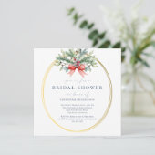 Invitation à la poupée et à la douche nuptiale (Debout devant)