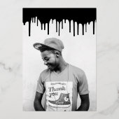 Invitation à la poupée Swag 16 Anniversaire (Verso)