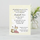 Invitation à la première communion (Debout devant)