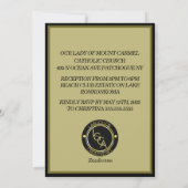 Invitation à la première communion (Dos)