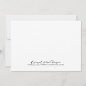 Invitation à la première communion (Dos)