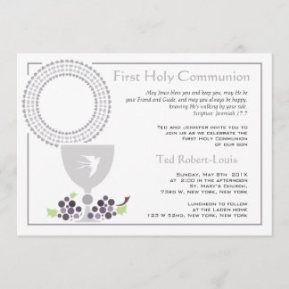 Invitation à la première communion