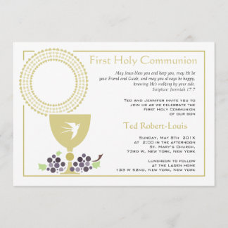 Invitation à la première communion