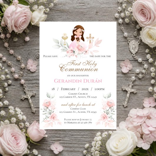 Invitation à la première communion