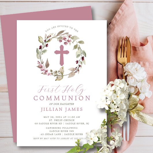 Invitation à la première communion