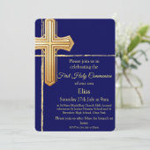Invitation à la Première Communion (Debout devant)