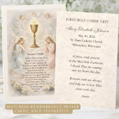 Invitation à la Première Communion Anima Christi