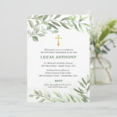 Invitation à la première communion dans l'eucalypt (Debout devant)