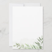 Invitation à la première communion dans l'eucalypt (Dos)