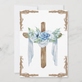 invitation à la première communion de la croix bot (Devant)