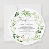 Invitation à la première communion de la feuille b (Devant)