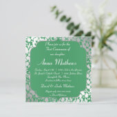 Invitation à la première communion de Metallic Eme (Debout devant)