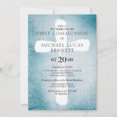 Invitation à la première communion moderne (Devant)