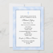 Invitation à la première communion pour les garçon (Dos)