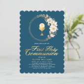 Invitation à la première communion sacrée (Debout devant)