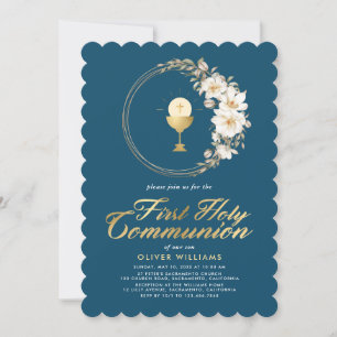 Invitation à la première communion sacrée