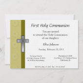 Invitation à la première communion sainte (Devant)