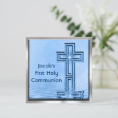 Invitation à la première communion sainte (Debout devant)