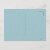 Invitation à la première fête d'anniversaire (Dos)