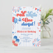  Invitation à la première fête d'anniversaire - 4  (Debout devant)