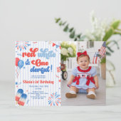Invitation à la première fête d'anniversaire - 4 (Debout devant)