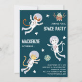 Invitation à la première fête d'anniversaire de ch (Devant)
