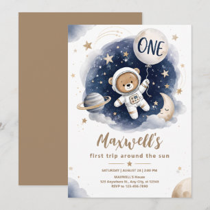 Invitation à la première fête d'anniversaire de Sp