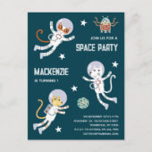 Invitation à la première fête d'anniversaire de Sp (Devant)