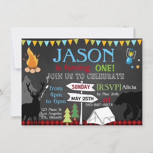 Invitation à la première fête d'anniversaire du Ca (Devant)