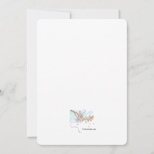 Invitation à la première sainte communion (Dos)