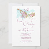 Invitation à la première sainte communion (Devant)