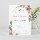 Invitation À La Première Sainte Communion Pour Gar (Debout devant)