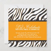 Invitation à la presse Zebra (Dos)