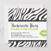 Invitation à la presse Zebra (Devant)