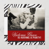 Invitation à la presse Zebra (Devant / Derrière)