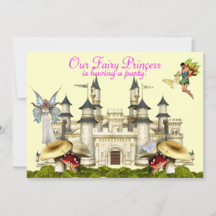 invitation à la princesse fairy