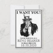 Invitation à la proposition du porteur d'anneau (Devant)